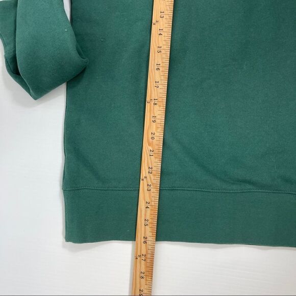Topshop Hoodie Green Heavyweight Women's XS/S - Picture 7 of 7